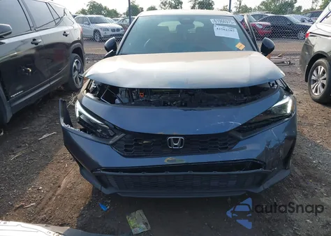2025 Honda Civic Sport from USA, damaged, VIN 19XFL2H84SE019121